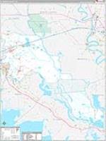 St. Martin Parish (), La Carrier Route Wall Map